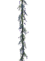 6' Lavender/Fern Garland  Lavender Purple (pack of 6)
