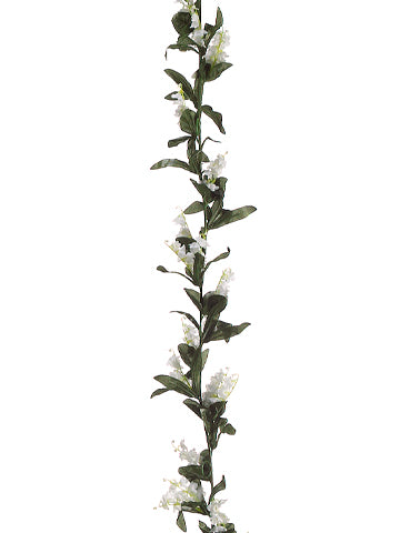 6' Lily of The Valley Garland  White (pack of 12)