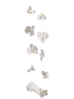 6' Phalaenopsis Orchid Garland Cream (pack of 12)