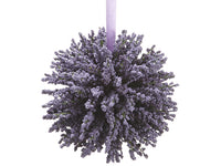 8" Lavender Kissing Ball  Two Tone Lavender (pack of 6)