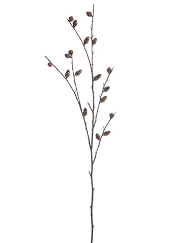 37.5" Acorn Spray  Two Tone Brown (pack of 12)