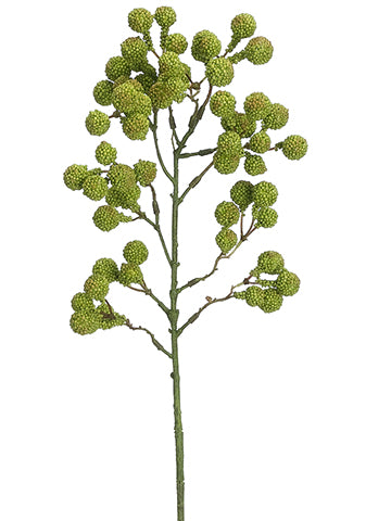 19" Berry Spray  Green (pack of 12)