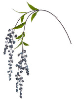 38" Berry Spray  Blue Gray (pack of 12)