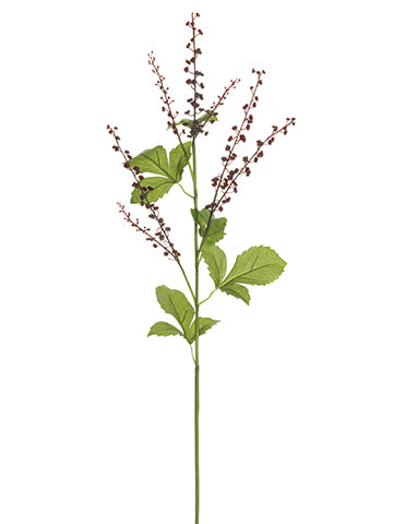 35" Pokeberry Spray  Burgundy (pack of 12)