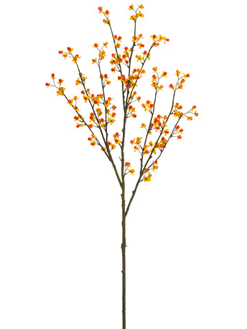 38" Bittersweet Spray  Yellow Orange (pack of 12)