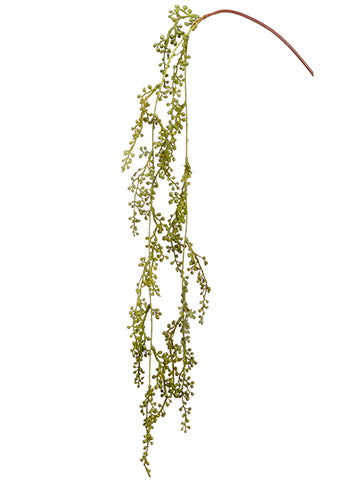 38" Berry Hanging Stem  Green (pack of 24)