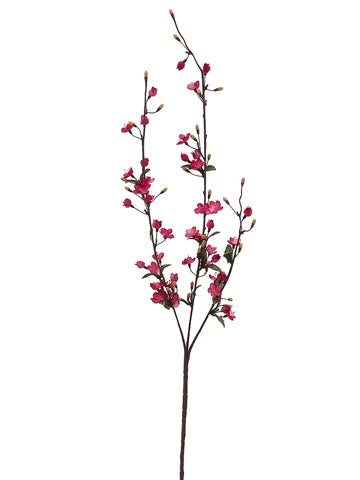 28" Mini Blossom Spray  Cerise (pack of 12)