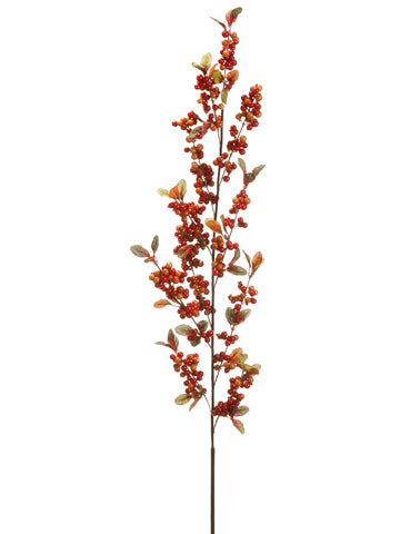 36" Berry Spray  Rust Mustard (pack of 12)