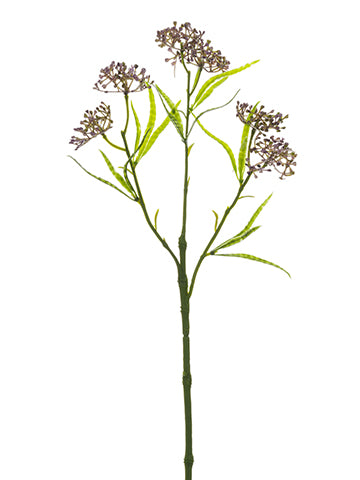 17" Plastic Berry Spray  Lavender (pack of 12)