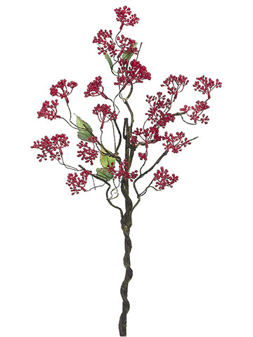24" Berry Spray  Red (pack of 12)