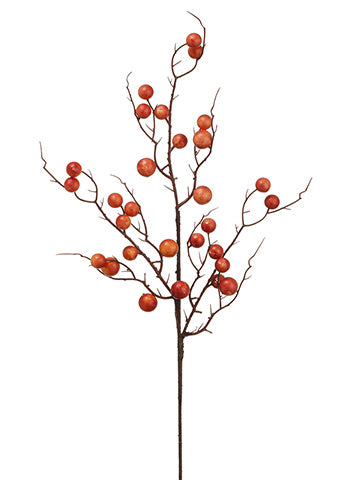 28" Berry Spray  Red (pack of 12)