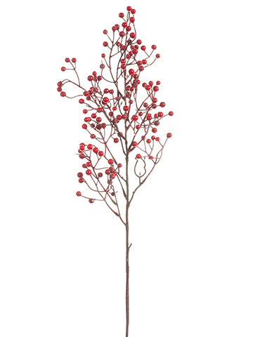 30" Berry Spray  Red (pack of 12)