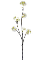 42.5" Cherry Blossom Spray  White (pack of 12)