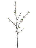 49" Cloud Cherry Blossom Spray White (pack of 12)