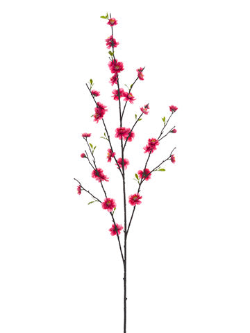 45" Plum Blossom Spray  Beauty (pack of 12)
