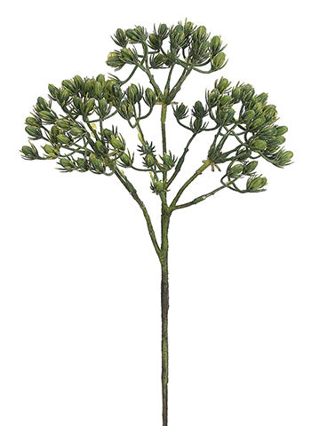 15" Berry Spray  Green (pack of 12)
