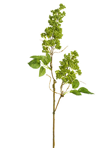 38" Cone Berry Spray  Green (pack of 12)