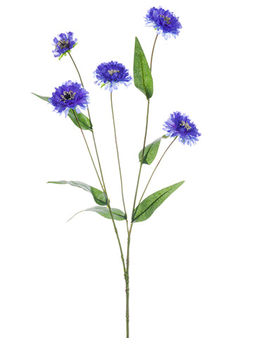 26" Cornflower Spray  Delphinium Blue (pack of 12)