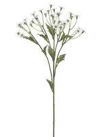 23.5" Mini Daisy Spray  White (pack of 12)