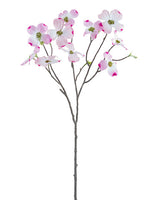 27" Dogwood Spray  Pink (pack of 24)