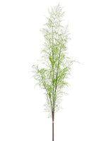 59" Soft Plastic Lace Fern Bundle x3 Green (pack of 6)