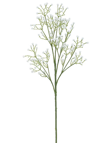 27" Gypsophila Spray x4  White (pack of 12)