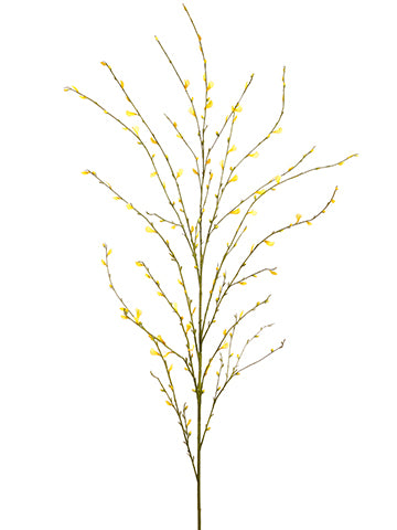 51" Genista Flower Spray  Yellow (pack of 6)