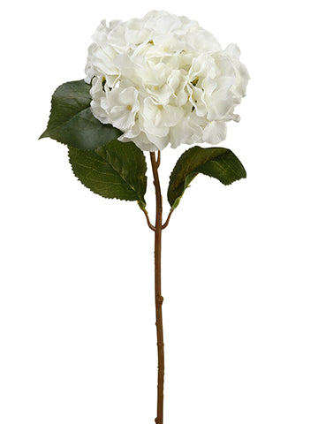 29" Hydrangea Spray  White (pack of 12)