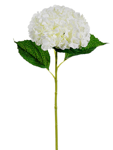 31.5" Hydrangea Spray  Ivory (pack of 12)