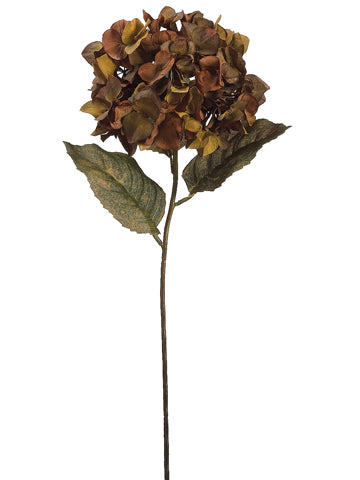 30" Hydrangea Spray  Moss Green' (pack of 12)