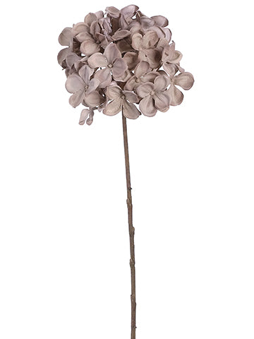 20" Hydrangea Spray  Taupe (pack of 12)