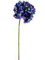 28" Hydrangea Spray  Purple Green (pack of 6)