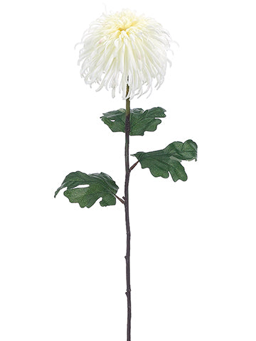 31" Mum Spray  White (pack of 12)