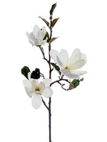 37" Magnolia Spray  Cream White (pack of 6)