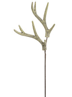 20" Antler Spray  Ivory (pack of 24)