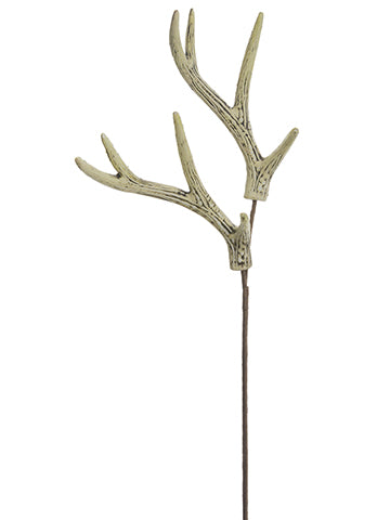 20" Antler Spray  Ivory (pack of 24)