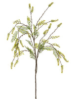 48" Mimosa Hanging Spray  Yellow (pack of 12)