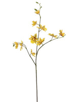33" Oncidium Orchid Spray  Yellow (pack of 12)