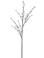 55" Pussy Willow Spray  Beige Gray (pack of 12)