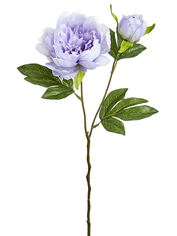 17" Peony Spray  Lavender (pack of 12)
