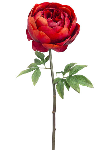 26" Peony Spray  Brick (pack of 6)