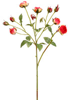 21" Mini Rose Spray  Fuchsia (pack of 12)