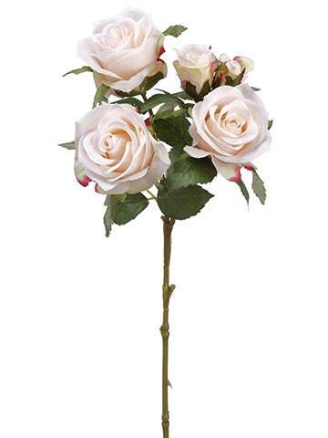 15.5" Rose Spray  Blush (pack of 12)