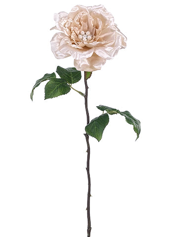 22" Pearl Rose Spray  Beige (pack of 12)