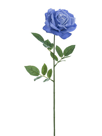 27" Rose Spray  Delphinium Blue (pack of 12)