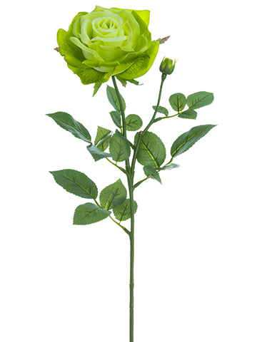 28" Rose Spray  Green (pack of 12)