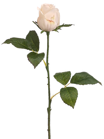 17.5" Rose Bud Spray  Beige (pack of 12)