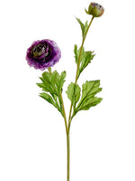 25.5" Ranunculus Spray  Amethyst (pack of 12)