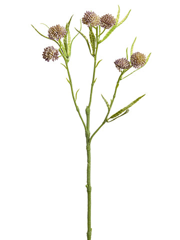 17" Plastic Sedum Spray  Lavender (pack of 12)