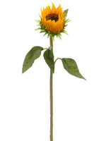24.5" Sunflower Bud Spray  Yellow (pack of 12)